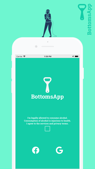 Screenshot #1 pour BottomsApp