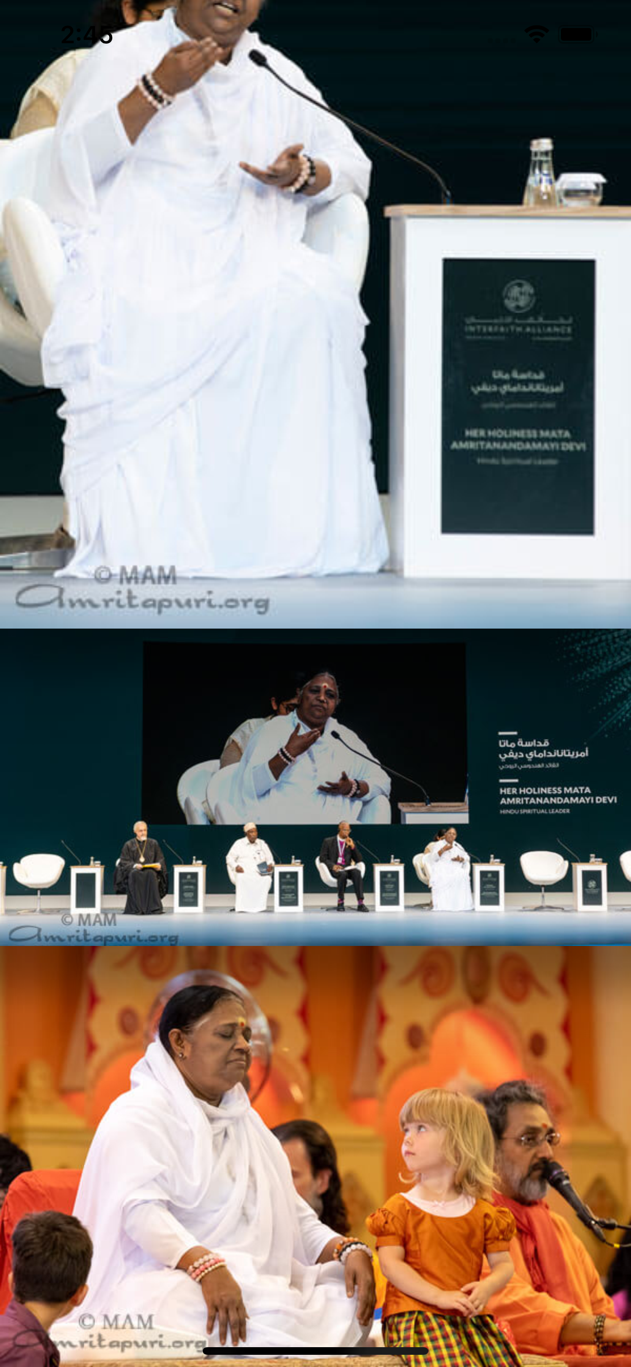 Amma, Mata AmritanandamayiDevi