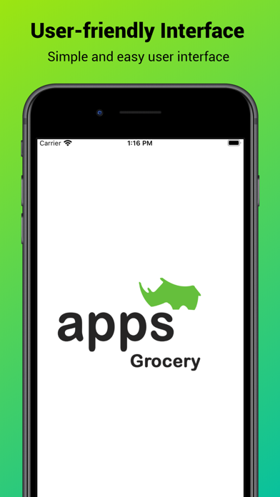 Screenshot #1 pour AppsRhino Grocery