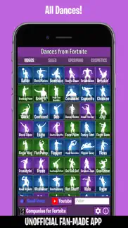 dances from fortnite iphone screenshot 1