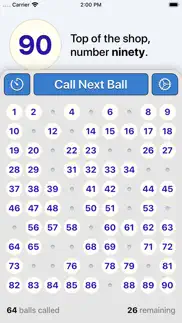 bingo machine - number caller iphone screenshot 4