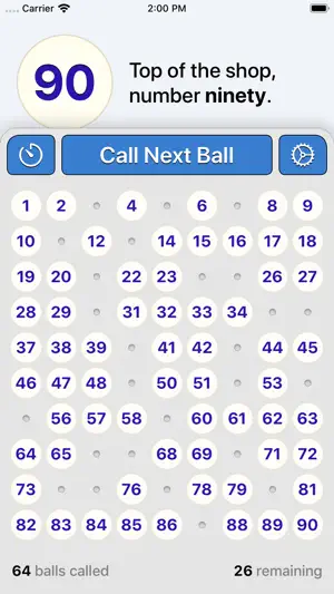 Bingo Machine - Number Caller screenshot 4