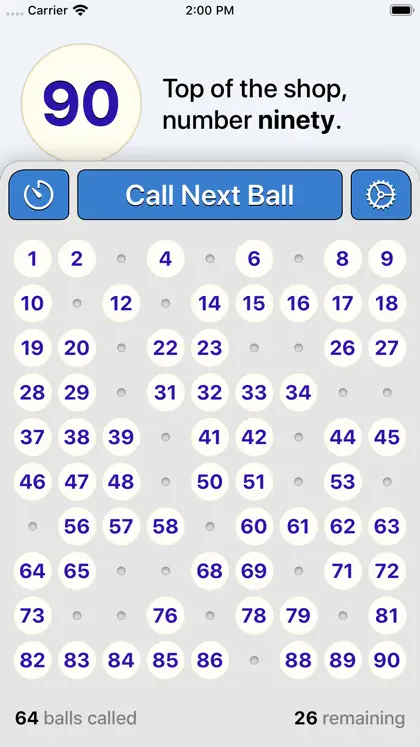 Bingo Machine - Number Caller ekran görüntüsü 4 / 5