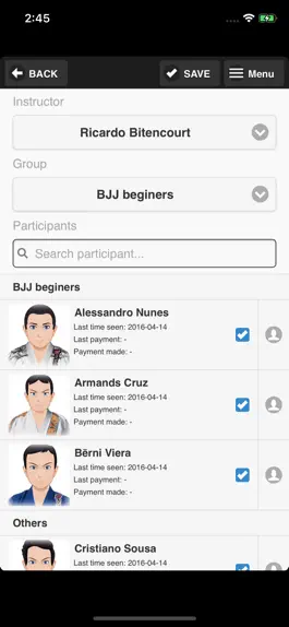 Game screenshot GroupMan BJJ apk