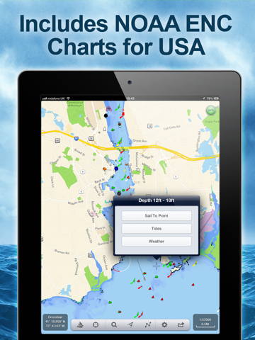 SeaNav US - Nautical Charts & Navigation Navigation