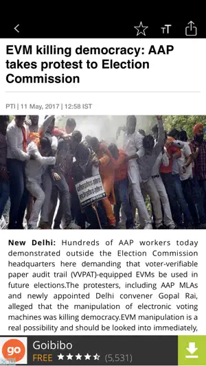 The Asian Age for iPhone/iPad screenshot 4