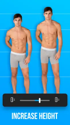 Man Editor: Slim & Skinny Body iPhone image 2