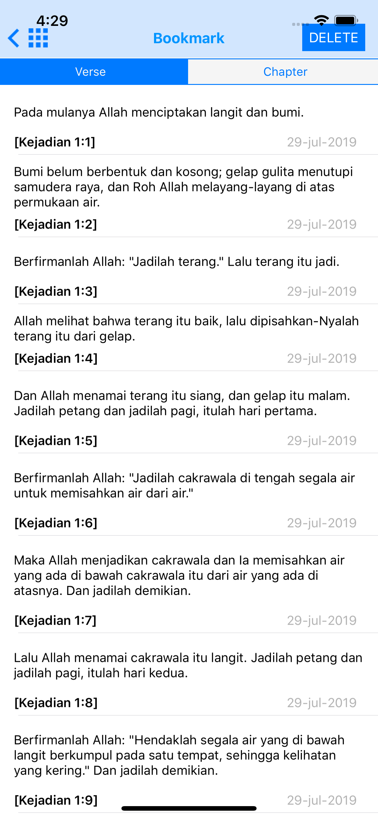 Alkitab Offline screenshot 9