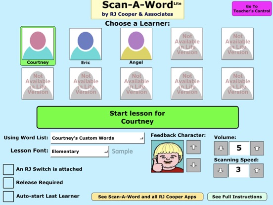 Screenshot #4 pour Scan-A-Word Lite