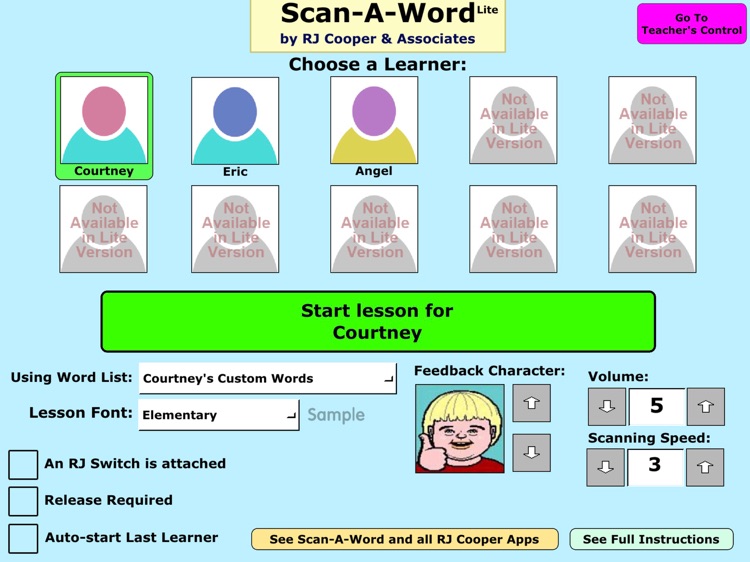 Scan-A-Word Lite