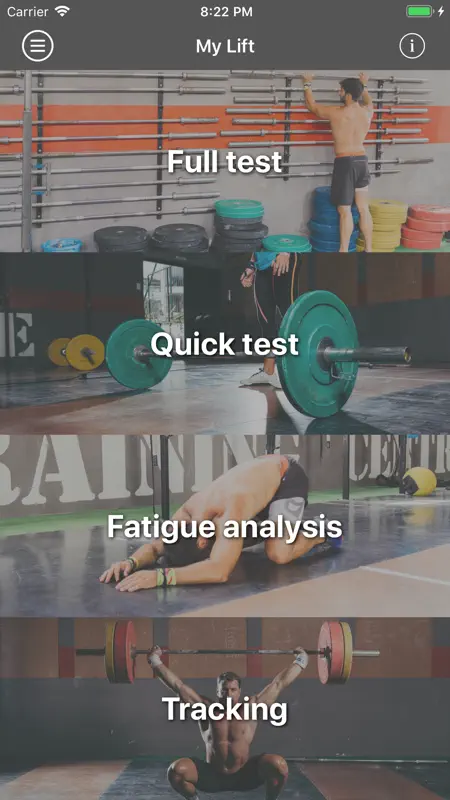 My Lift: Measure your strength screenshot 1 of 7