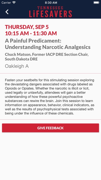 TN Lifesavers Conference