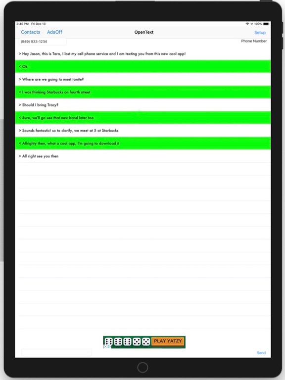 Screenshot #4 pour Open Text