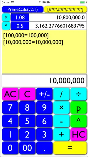 PrimeCalc - mod,prime factor screenshot 1