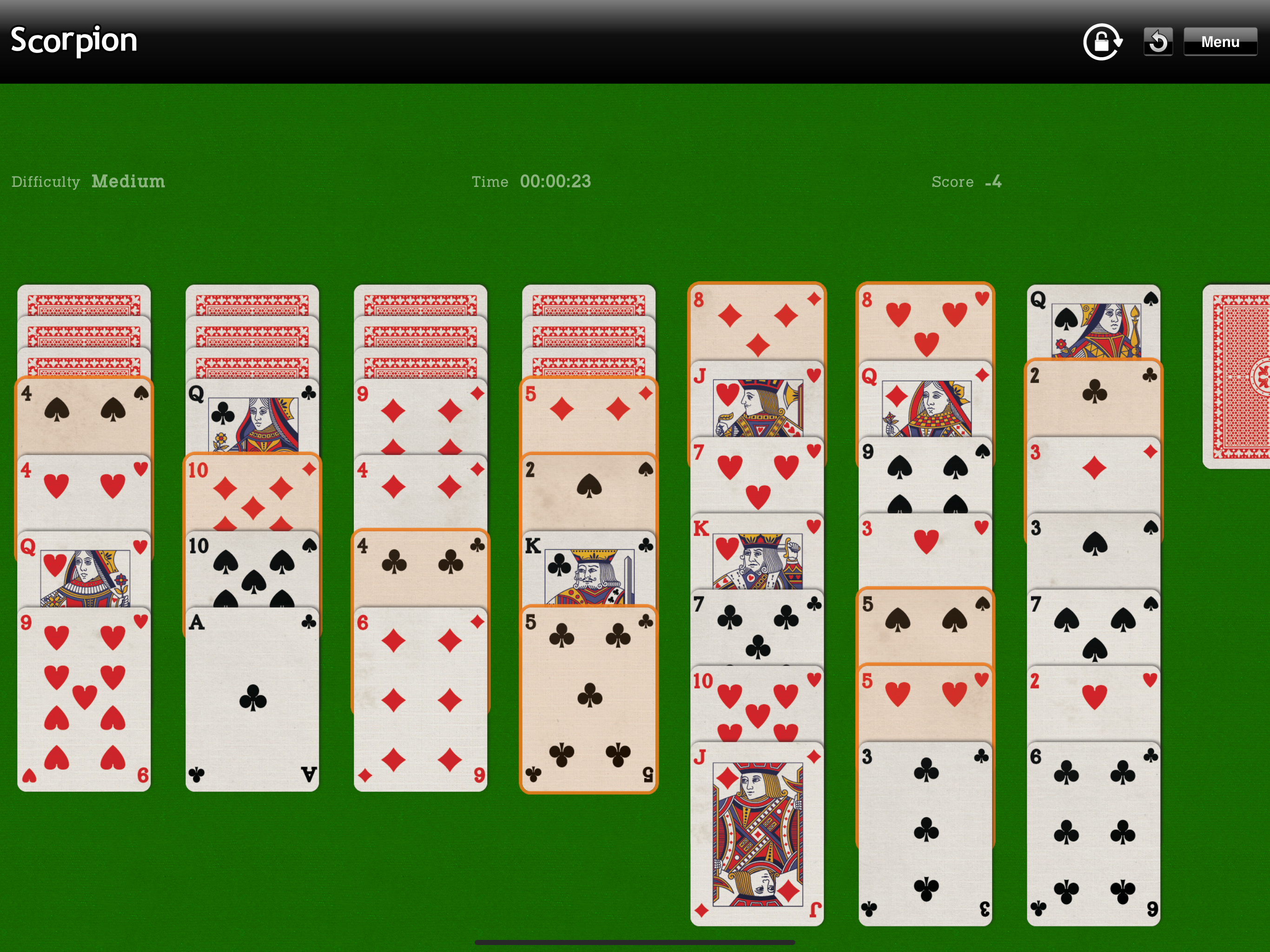 The Scorpion Solitaire
