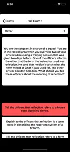 Police Sergeant Exam Prep screenshot #4 for iPhone