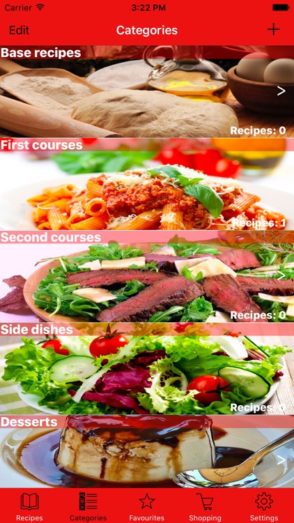 My Recipes +