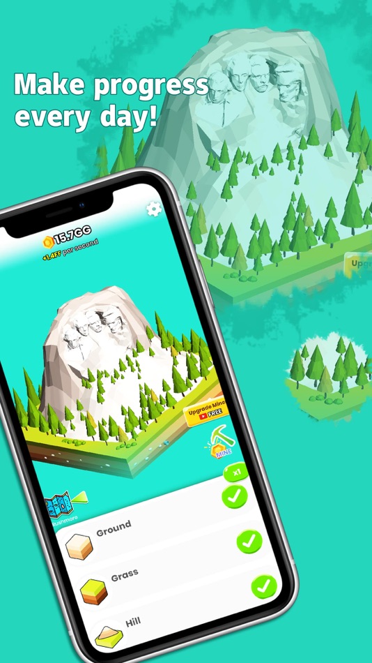 #5. Idle Landmarks (iOS) Podle: Zplay (Beijing) Info. Tech. Co.,Ltd.
