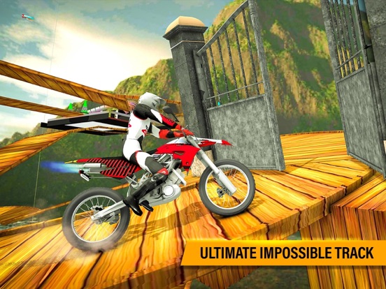 Screenshot #4 pour Crazy 3D Stunt Bike Rider 2020