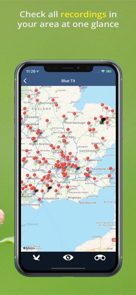 Bird Song Id UK - bird-song-id-uk-map-recordings
