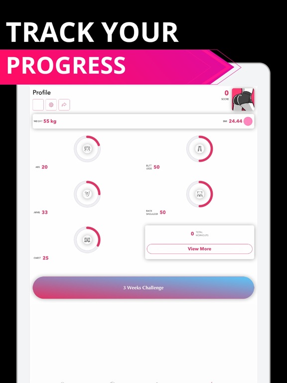 Butt Workout Fitness for Shape iPad screenshot 7 - Health & Fitness app