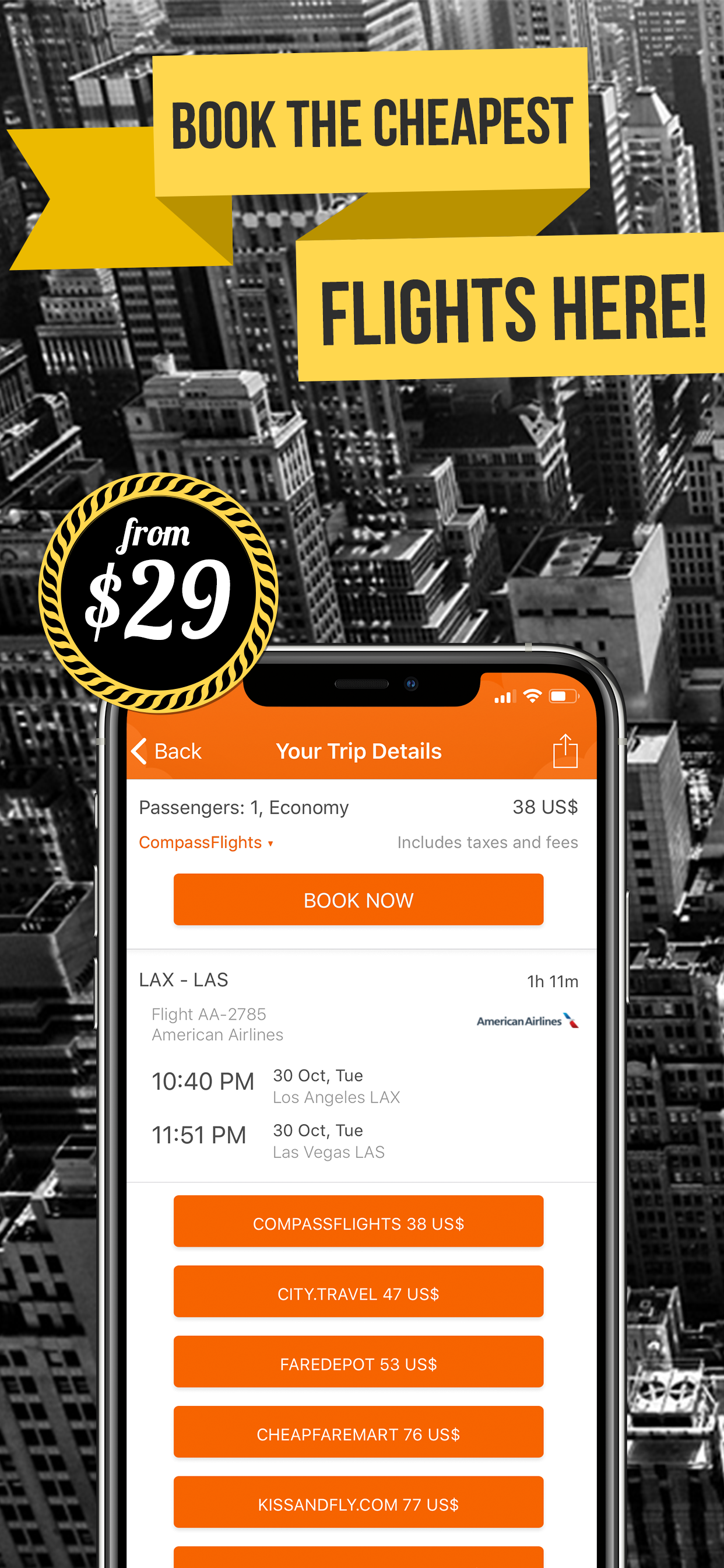 AirJet: Flight & Hotel Finder screenshot 4