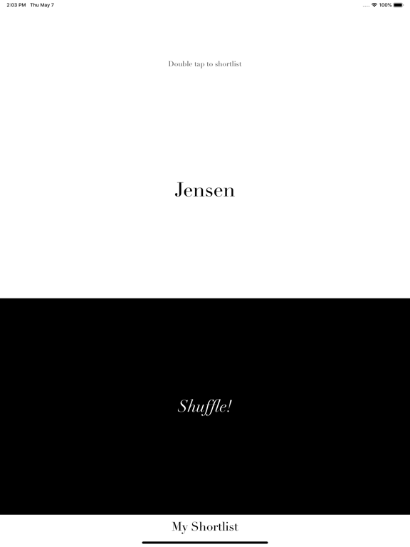 Screenshot #4 pour Baby Name Randomizer - Boys