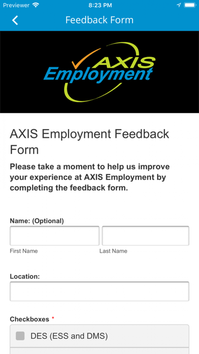 AXIS Employment screenshot 3