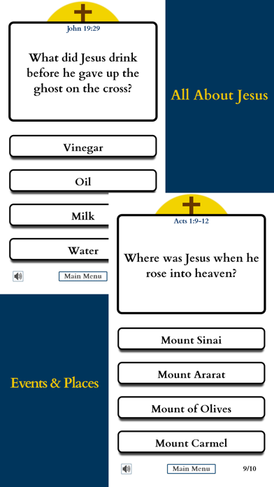 Quiz of the Christian Bible Screenshot