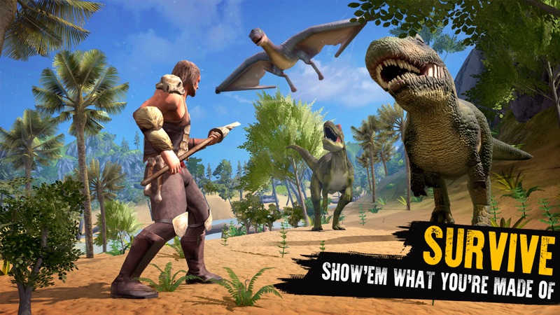 Jurassic Survival Island screenshot 1