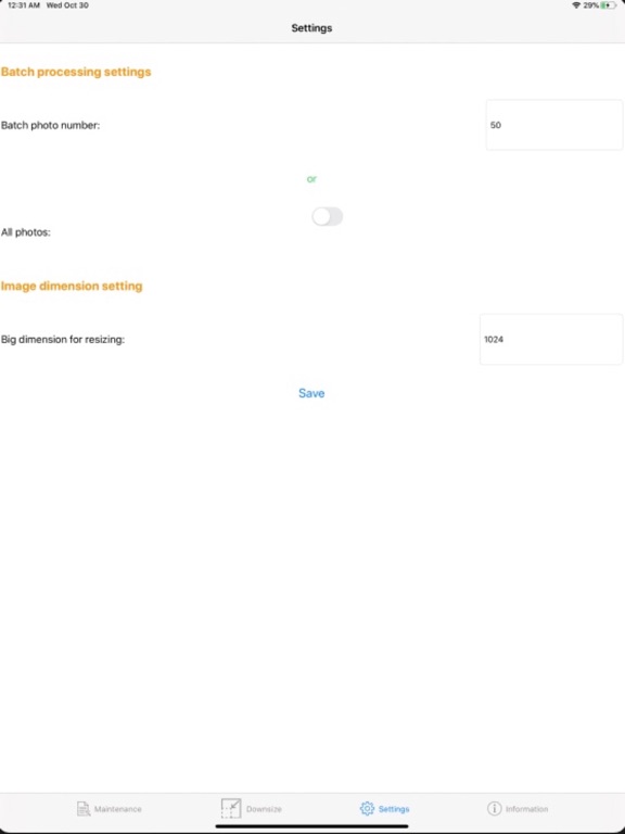 Photo Storage Saver Pro iPad screenshot 5 - Photo & Video app