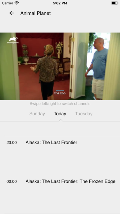 Scout.TV iPhone screenshot 5 - Entertainment app
