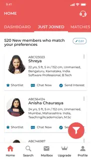 community matrimony app iphone screenshot 2