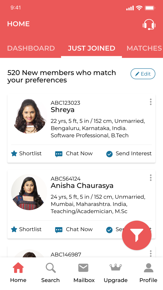 #2. Community Matrimony App (iOS) 由: Matrimony.com Ltd