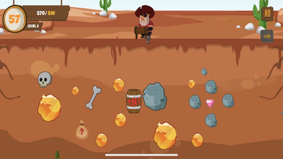 黄金矿工-史上最好玩的小游戏 - 1.0.0 - (iOS)