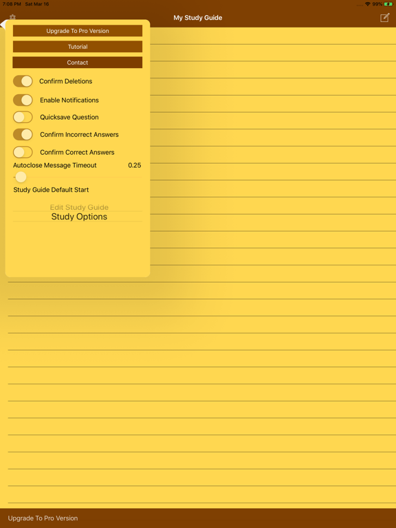 Screenshot #6 pour My Study Guide