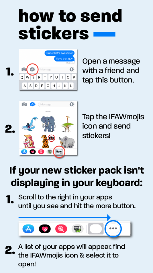#4. IFAWmojis (iOS) 由: Bare Tree Media Inc