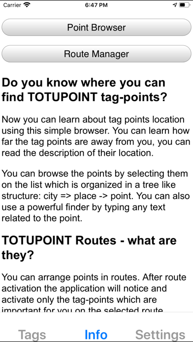 TOTUPOINT Screenshot