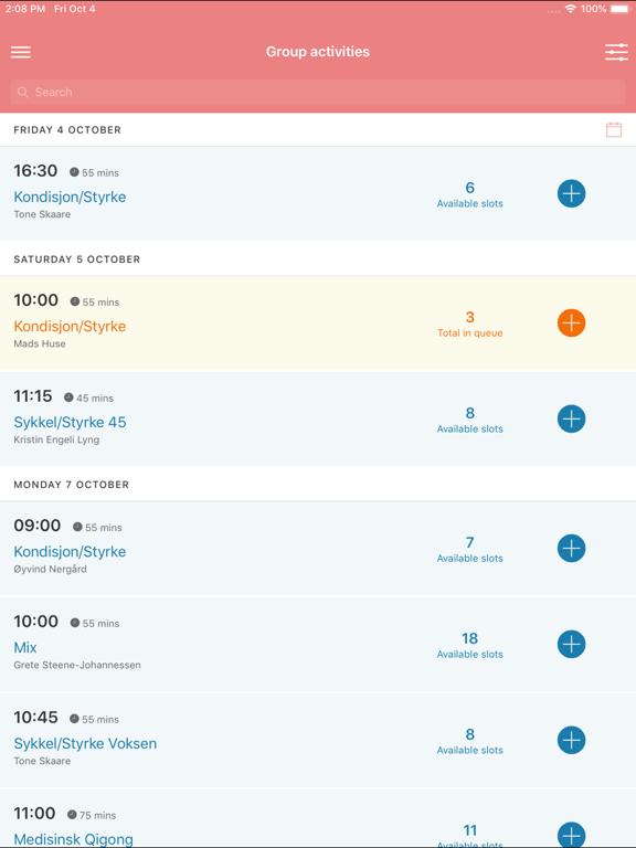 Screenshot #4 pour Unicare Friskvern