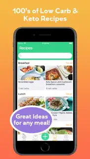 icarb: keto diet tracker iphone screenshot 2