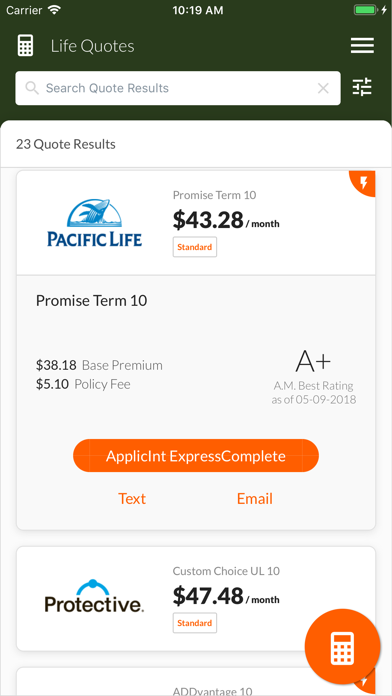 Orange County Brokerage Screenshot