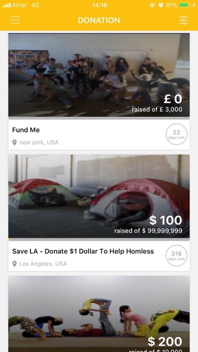 Donation Crowdfunding screenshot 4