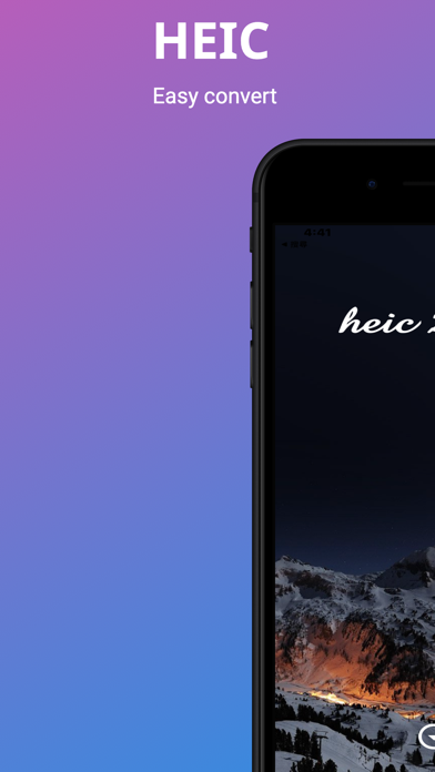 Screenshot #1 pour HEIC Convert JPG