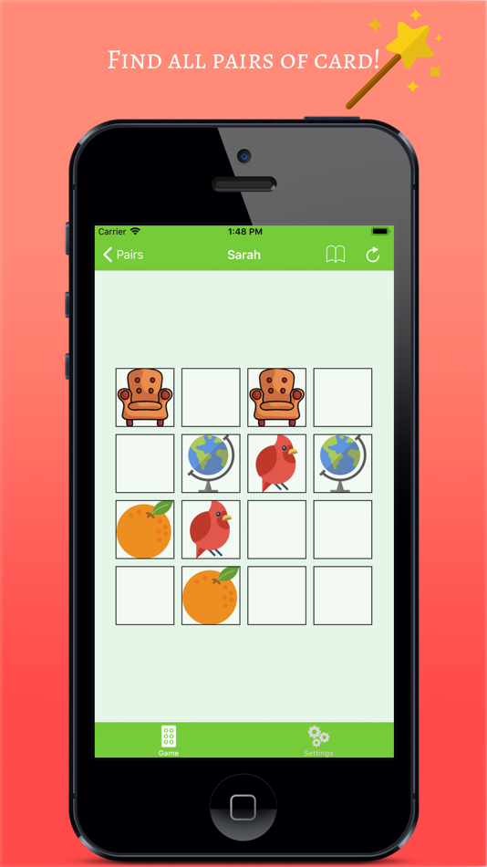 #1. Super Matching Pairs (iOS) By: Francois Duchemin
