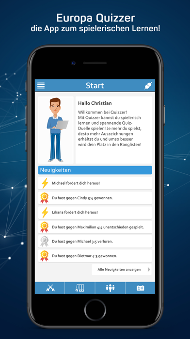 Screenshot #1 pour Europa Quizzer