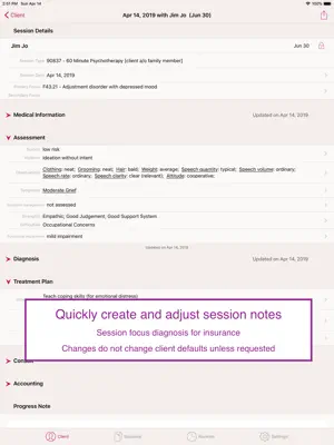 PsychChart screenshot 2