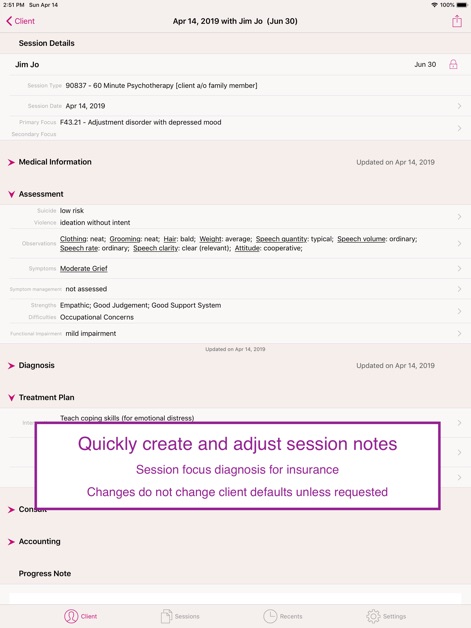PsychChart - Medical App | MWM