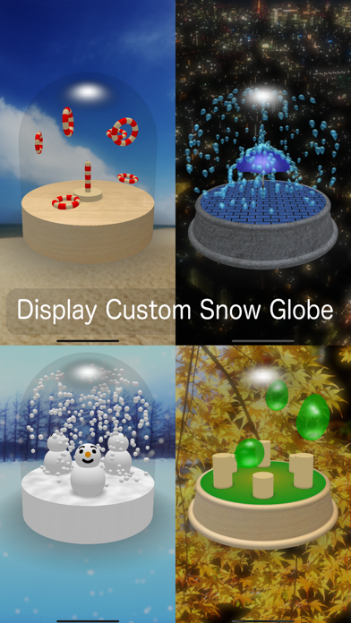 Snow Globe Maker AR/VR Screenshot