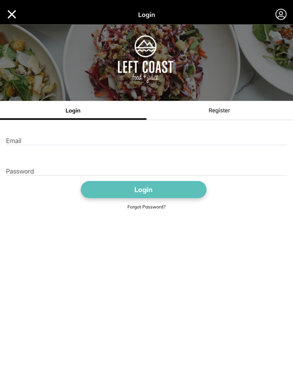 Left Coast Food + Juice iPad screenshot 5 - Food & Drink app