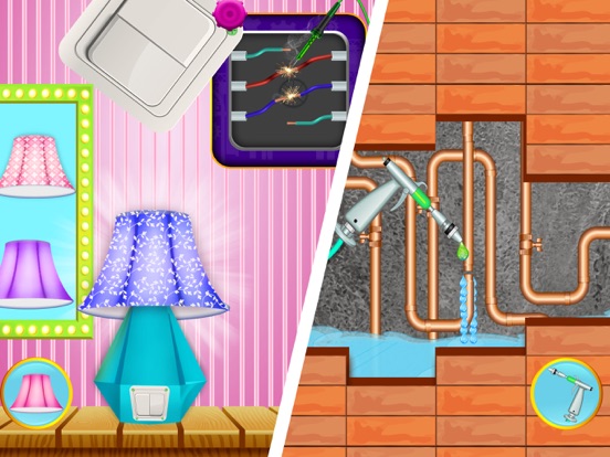 My Family Mansion Cleaning iPad screenshot
